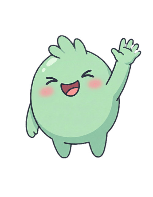 Max the twin, waving