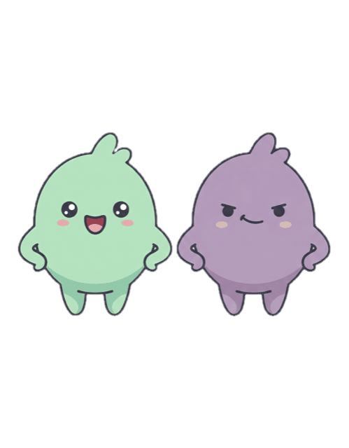 Max and Dot, confident